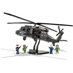 COBI CHARACTER BUILDING 5816 non  MÁY BAY TRỰC THĂNG UH-60 BLACK HAWK bộ đồ chơi xếp lắp ráp ghép mô hình Military Army UH-60 BLACK HAWK HELICOPTER Quân Sự Bộ Đội 1080 khối