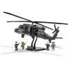 COBI CHARACTER BUILDING 5816 non  MÁY BAY TRỰC THĂNG UH-60 BLACK HAWK bộ đồ chơi xếp lắp ráp ghép mô hình Military Army UH-60 BLACK HAWK HELICOPTER Quân Sự Bộ Đội 1080 khối