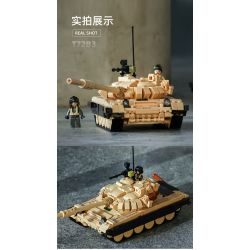 SLUBAN M38-B1011 B1011 1011 M38B1011 38-B1011 non  XE TĂNG CHIẾN ĐẤU CHỦ LỰC BIẾN THỂ KÉP T-72B3 T72M1 bộ đồ chơi xếp lắp ráp ghép mô hình Military Army Quân Sự Bộ Đội 770 khối