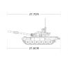 SLUBAN M38-B1011 B1011 1011 M38B1011 38-B1011 non  XE TĂNG CHIẾN ĐẤU CHỦ LỰC BIẾN THỂ KÉP T-72B3 T72M1 bộ đồ chơi xếp lắp ráp ghép mô hình Military Army Quân Sự Bộ Đội 770 khối