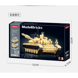 SLUBAN M38-B1011 B1011 1011 M38B1011 38-B1011 non  XE TĂNG CHIẾN ĐẤU CHỦ LỰC BIẾN THỂ KÉP T-72B3 T72M1 bộ đồ chơi xếp lắp ráp ghép mô hình Military Army Quân Sự Bộ Đội 770 khối