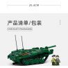 SLUBAN M38-B1010 B1010 1010 M38B1010 38-B1010 non  XE TĂNG CHIẾN ĐẤU CHỦ LỰC STRV-103 bộ đồ chơi xếp lắp ráp ghép mô hình Military Army Quân Sự Bộ Đội 692 khối