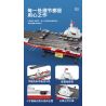 PanlosBrick 688014 Panlos Brick 688014 non  TÀU SÂN BAY 003 bộ đồ chơi xếp lắp ráp ghép mô hình Military Army 003 AIRCRAFT CARRIER Quân Sự Bộ Đội 3126 khối