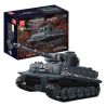 MouldKing 20014 Mould King 20014 non  BỂ HỔ tỷ lệ 1:35 bộ đồ chơi xếp lắp ráp ghép mô hình Military Army TIGER TANK Quân Sự Bộ Đội 800 khối