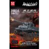 MouldKing 20014 Mould King 20014 non  BỂ HỔ tỷ lệ 1:35 bộ đồ chơi xếp lắp ráp ghép mô hình Military Army TIGER TANK Quân Sự Bộ Đội 800 khối
