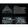 MouldKing 20014 Mould King 20014 non  BỂ HỔ tỷ lệ 1:35 bộ đồ chơi xếp lắp ráp ghép mô hình Military Army TIGER TANK Quân Sự Bộ Đội 800 khối