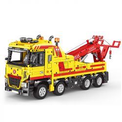 REOBRIX 22012 non  XE CỨU HỘ bộ đồ chơi xếp lắp ráp ghép mô hình  WRECKER Kỹ Thuật Công Nghệ Cao Mô Hình Phương Tiện 1910 khối