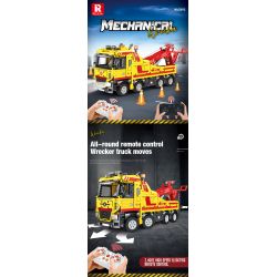 REOBRIX 22012 non  XE CỨU HỘ bộ đồ chơi xếp lắp ráp ghép mô hình  WRECKER Kỹ Thuật Công Nghệ Cao Mô Hình Phương Tiện 1910 khối