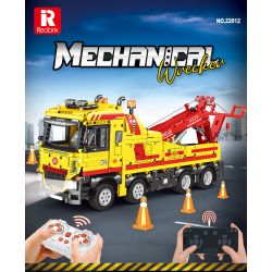 REOBRIX 22012 non  XE CỨU HỘ bộ đồ chơi xếp lắp ráp ghép mô hình  WRECKER Kỹ Thuật Công Nghệ Cao Mô Hình Phương Tiện 1910 khối