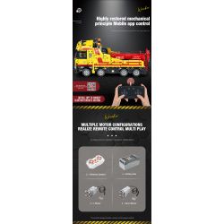 REOBRIX 22012 non  XE CỨU HỘ bộ đồ chơi xếp lắp ráp ghép mô hình  WRECKER Kỹ Thuật Công Nghệ Cao Mô Hình Phương Tiện 1910 khối