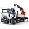 REOBRIX 22011 non  XE NÂNG bộ đồ chơi xếp lắp ráp ghép mô hình  MECHANICAL CRANE TRUCK Kỹ Thuật Công Nghệ Cao Mô Hình Phương Tiện 2328 khối