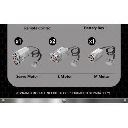 REOBRIX 22011 non  XE NÂNG bộ đồ chơi xếp lắp ráp ghép mô hình  MECHANICAL CRANE TRUCK Kỹ Thuật Công Nghệ Cao Mô Hình Phương Tiện 2328 khối