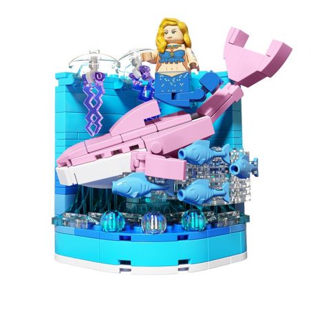 CAYI 13603 non  THẾ GIỚI DƯỚI NƯỚC bộ đồ chơi xếp lắp ráp ghép mô hình Creator UNDER WATER WORLD Sáng Tạo