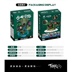 CAYI 13602 non  CUỘC PHIÊU LƯU TRONG RỪNG bộ đồ chơi xếp lắp ráp ghép mô hình Creator JUNGLE ADVENTURE Sáng Tạo