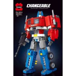 PANGU PG-13014 13014 PG13014 non  TỐI ƯU THỦ bộ đồ chơi xếp lắp ráp ghép mô hình Movie & Game CHANGEABLE Phim Và Trò Chơi 538 khối