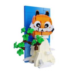 QIZHILE E02703 02703 non  TRÊN ĐỈNH LẠNH QUÁ bộ đồ chơi xếp lắp ráp ghép mô hình Creator HIGH POSITION Sáng Tạo 309 khối