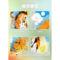 QIZHILE E02704 02704 non  HỔ XUỐNG DỐC bộ đồ chơi xếp lắp ráp ghép mô hình Creator DASHING DOWN Sáng Tạo 315 khối