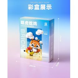 QIZHILE E02701 02701 E02700 02700 non  HỔ DỄ THƯƠNG ĂN THỊT GÀ bộ đồ chơi xếp lắp ráp ghép mô hình Creator CHICKEN DINNER Sáng Tạo 318 khối