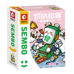 SEMBO 708300C non  GIÁ ĐỠ ĐIỆN THOẠI DI ĐỘNG CÂU CHUYỆN MẠT CHƯỢC bộ đồ chơi xếp lắp ráp ghép mô hình Creator Sáng Tạo
