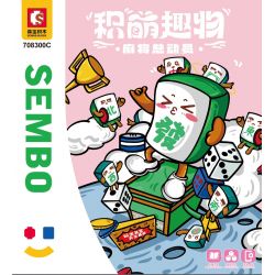 SEMBO 708300C non  GIÁ ĐỠ ĐIỆN THOẠI DI ĐỘNG CÂU CHUYỆN MẠT CHƯỢC bộ đồ chơi xếp lắp ráp ghép mô hình Creator Sáng Tạo