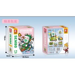 SEMBO 708300C non  GIÁ ĐỠ ĐIỆN THOẠI DI ĐỘNG CÂU CHUYỆN MẠT CHƯỢC bộ đồ chơi xếp lắp ráp ghép mô hình Creator Sáng Tạo