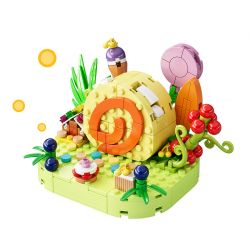 CAYI 13321 non  GIÁ ĐỠ ĐIỆN THOẠI DI ĐỘNG BÁNH CUỘN bộ đồ chơi xếp lắp ráp ghép mô hình CAKE 288 khối