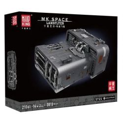MouldKing 21061 Mould King 21061 REBRICKABLE MOC-56995 56995 MOC56995 non  KHÍ CẦU TRÊN MẶT ĐẤT CỦA MORLOCK bộ đồ chơi xếp lắp ráp ghép mô hình Star Wars A-A4B LANDSPEEDER (MOLOCH SPEEDER) Chiến Tranh Giữa Các Vì Sao 2803 khối