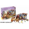Winner 8090 non  NGÔI NHÀ LÙN HẠNH PHÚC bộ đồ chơi xếp lắp ráp ghép mô hình Snow White Princess HOUSE OF DWARVES Nàng Bạch Tuyết 379 khối