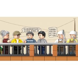 XINGBAO XB-01037 01037 XB01037 non  QUÁN PHỞ ANH EM THÀNH PHỐ bộ đồ chơi xếp lắp ráp ghép mô hình Creator Sáng Tạo 3180 khối