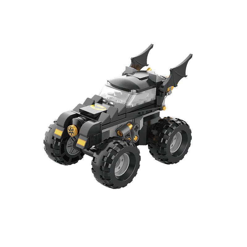 JAKI JK9039 9039 non  XE TẢI WILD BAT KÉO LẠI bộ đồ chơi xếp lắp ráp ghép mô hình Racers THE UNIVERSE OF CARS Đua Tốc Độ 88 khối