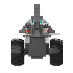 JAKI JK9037 9037 non  XE TẢI QUÁI VẬT CÁ MẬP ĐEN HOANG DÃ KÉO LẠI bộ đồ chơi xếp lắp ráp ghép mô hình Racers THE UNIVERSE OF CARS Đua Tốc Độ 98 khối