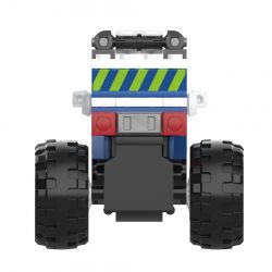 JAKI JK9032 9032 non  XE TẢI QUÁI VẬT ĐỊA HÌNH FENGTIAN KÉO LÙI bộ đồ chơi xếp lắp ráp ghép mô hình Racers THE UNIVERSE OF CARS Đua Tốc Độ 88 khối