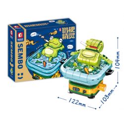 SEMBO 613103 non  ???CH LUỘC bộ đồ chơi xếp lắp ráp ghép mô hình 488 khối