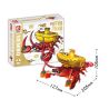 SEMBO 613102 non  GẶP TÔM bộ đồ chơi xếp lắp ráp ghép mô hình 381 khối