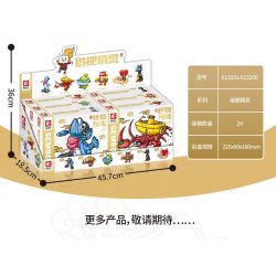 SEMBO 613102 non  GẶP TÔM bộ đồ chơi xếp lắp ráp ghép mô hình 381 khối