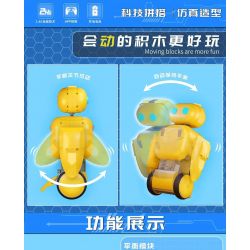 MouldKing 13100 Mould King 13100 non  ROBOT TIỂU LANG bộ đồ chơi xếp lắp ráp ghép mô hình  LON Kỹ Thuật Công Nghệ Cao Mô Hình Phương Tiện 495 khối