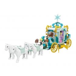 FORANGE FC3844 3844 non  CỖ XE TRONG MƠ HOÀNG GIA bộ đồ chơi xếp lắp ráp ghép mô hình Girl Con Gái