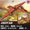 JIESTAR 92454 non  THẾ GIỚI KHỦNG LONG THẰN LẰN BAY bộ đồ chơi xếp lắp ráp ghép mô hình 242 khối
