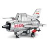 JUHANG TECHNOLOGY 89010 non  PHIÊN BẢN Q MIG-21 bộ đồ chơi xếp lắp ráp ghép mô hình Military Army Quân Sự Bộ Đội 496 khối