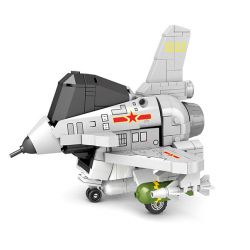 JUHANG TECHNOLOGY 89011 non  PHIÊN BẢN Q J-10 ĐOM ĐÓM bộ đồ chơi xếp lắp ráp ghép mô hình Military Army Quân Sự Bộ Đội 423 khối