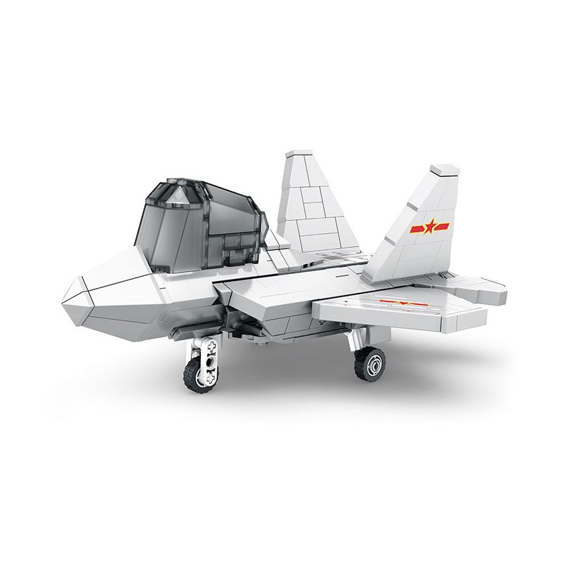 JUHANG TECHNOLOGY 89013 non  PHIÊN BẢN Q F22 RAPTOR bộ đồ chơi xếp lắp ráp ghép mô hình Military Army Quân Sự Bộ Đội 476 khối