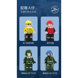 JUHANG TECHNOLOGY 88015 REOBRIX 33029 non  CẢNH SÁT HÀNG KHÔNG KJ-600 bộ đồ chơi xếp lắp ráp ghép mô hình Creator KJ-600 AWACS FIGHTER Sáng Tạo 1144 khối