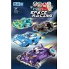 ZHEGAO QJ6002 6002 non  ĐUA TÀU VŨ TRỤ 4 LOẠI bộ đồ chơi xếp lắp ráp ghép mô hình Space SPACE RACING Thám Hiểm Không Gian