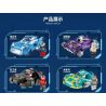 ZHEGAO QJ6002 6002 non  ĐUA TÀU VŨ TRỤ 4 LOẠI bộ đồ chơi xếp lắp ráp ghép mô hình Space SPACE RACING Thám Hiểm Không Gian
