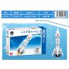 ZHEGAO QL0294 0294 non  TÊN LỬA PHIÊN BẢN Q bộ đồ chơi xếp lắp ráp ghép mô hình City AEROSPACE Thành Phố 516 khối