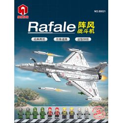 JUHANG TECHNOLOGY 88021 REOBRIX 33035 non  TIÊM KÍCH RAFALE bộ đồ chơi xếp lắp ráp ghép mô hình Military Army Quân Sự Bộ Đội 2099 khối