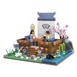 ZHEGAO 00320 non  CHIẾN LƯỢC CỜ VUA bộ đồ chơi xếp lắp ráp ghép mô hình Creator PROFICIENT IN WEIQI Sáng Tạo 482 khối