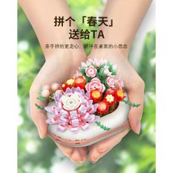 JAKI JK2720 2720 non  BẤT NGỜ ĐẦU HÈ bộ đồ chơi xếp lắp ráp ghép mô hình 283 khối