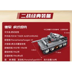 Kazi KY82054 82054 non  XE TĂNG HẠNG NẶNG KV-VI 8 TỔ HỢP bộ đồ chơi xếp lắp ráp ghép mô hình Military Army RUSSIAN LAND-BATTLESHIP KV-VI Quân Sự Bộ Đội 1165 khối