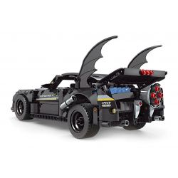 GBL KY1071 1071 non  XE CÁNH DƠI SẪM MÀU (ĐÈN GẦM ĐỎ) LÙI bộ đồ chơi xếp lắp ráp ghép mô hình  Kỹ Thuật Công Nghệ Cao Mô Hình Phương Tiện 620 khối